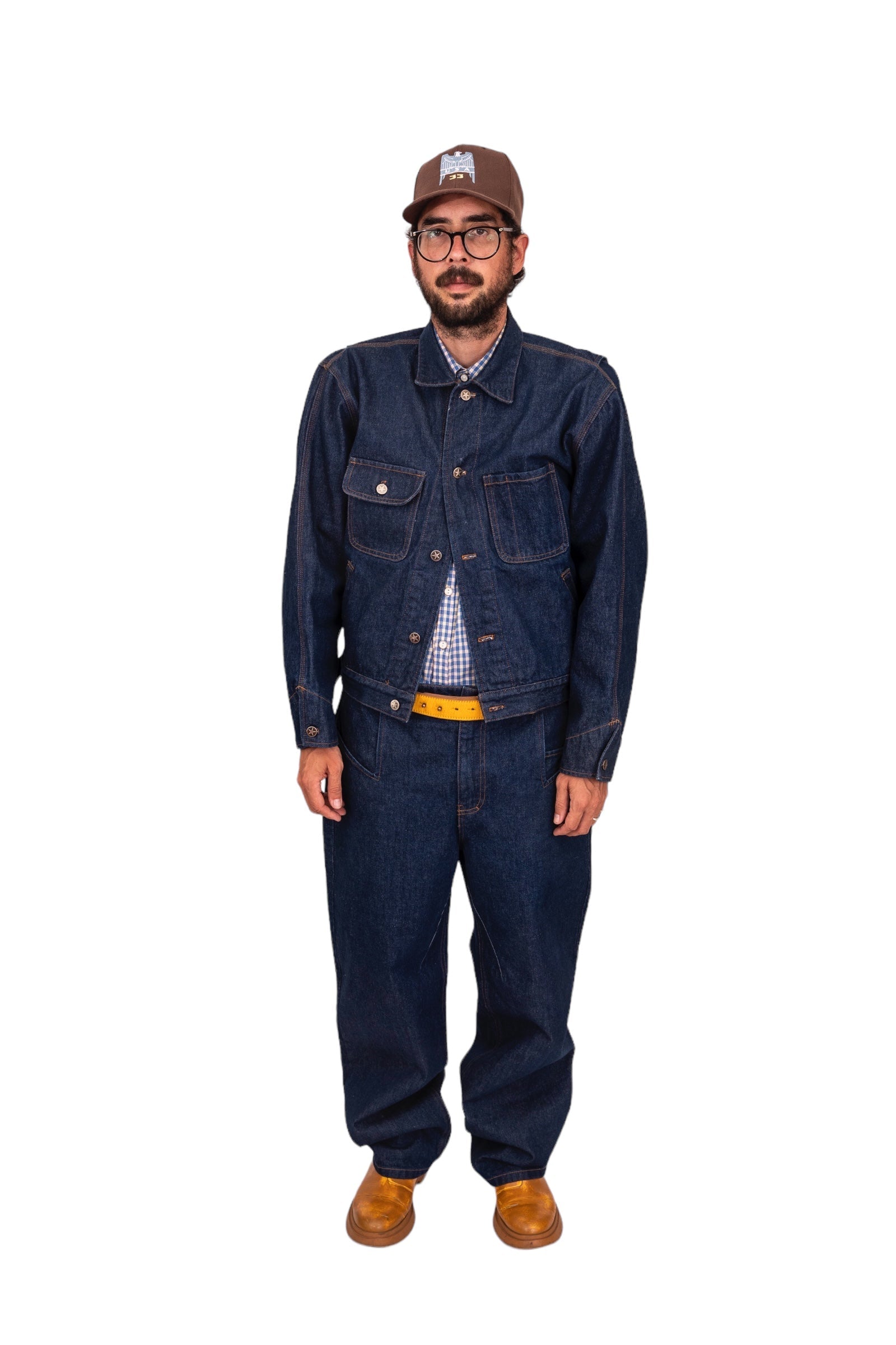 Western Wear Denim jacket – Huey Lewis U.S.A
